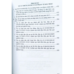 Sách - Quy Định Về Đấu Thầu Và Xử Lý Những Hành Vi Sai Phạm Theo Pháp Luật Hiện Hành