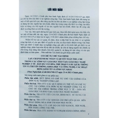 Sách - Cơ Chế Tự Chủ Tài Chính, Lập, Chấp Hành Dự Toán Và Quyết Toán Thu, Chi Trong Các Lĩnh Vực Giáo Dục Đào Tạo...