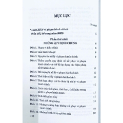 Sách - Luật Xử Lý Vi Phạm Hành Chính (Sửa Đổi, Bổ Sung Năm 2025)