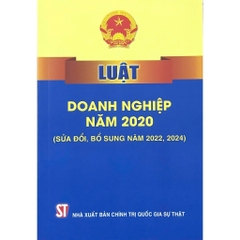 Sách - Luật Doanh Nghiệp Năm 2020 (Sửa Đổi, Bổ Sung Năm 2022, 2025)