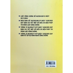 Sách - Luật Công Chứng Và Văn Bản Hướng Dẫn