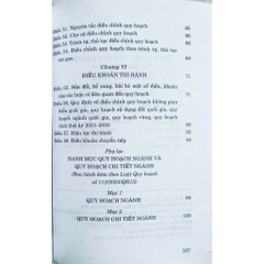 Sách - Luật Quy Hoạch (Hiện Hành)