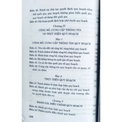 Sách - Luật Quy Hoạch (Hiện Hành)