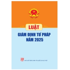 Sách - Luật Giám Định Tư Pháp Năm 2025