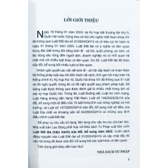 Sách - Luật Đất Đai (Hiện Hành) (Sửa Đổi, Bổ Sung Năm 2025)