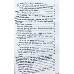 Sách Luật Hóa Chất - Hệ Thống Các Văn Bản Quy Định Chi Tiết Thi Hành