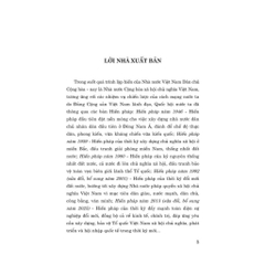 Sách - Hiến Pháp Việt Nam Qua Các Thời Kỳ ( Các Bản Hiến Pháp Năm 1959, 1980, 1992, 2013)