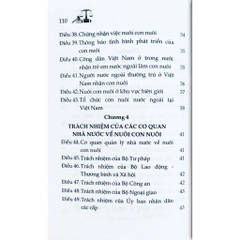 Sách - Luật Nuôi Con Nuôi Năm 2010