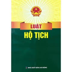 Sách - Luật Hộ Tịch (Hiện Hành)