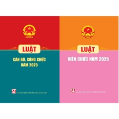 Combo 2 Cuốn Luật Cán Bộ, Công Chức, Viên Chức Năm 2025