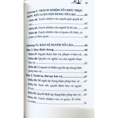 Sách - Luật Tố Cáo (Hiện Hành) (Sửa Đổi Năm 2020)