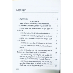 Sách - Đình Chỉ, Tạm Đình Chỉ Giải Quyết Vụ Án Dân Sự