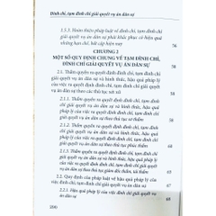 Sách - Đình Chỉ, Tạm Đình Chỉ Giải Quyết Vụ Án Dân Sự