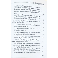 Sách - Đình Chỉ, Tạm Đình Chỉ Giải Quyết Vụ Án Dân Sự