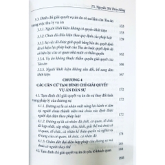 Sách - Đình Chỉ, Tạm Đình Chỉ Giải Quyết Vụ Án Dân Sự