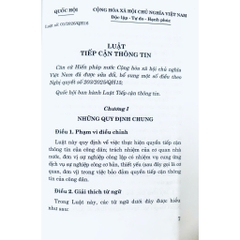 Sách - Luật Tiếp Cận Thông Tin Năm 2026