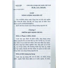 Sách - Luật Năng Lượng Nguyên Tử Năm 2025