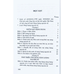 Sách - Luật Năng Lượng Nguyên Tử Năm 2025