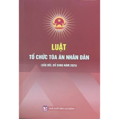 Sách - Luật Tổ Chức Tòa Án Nhân Dân Năm 2024