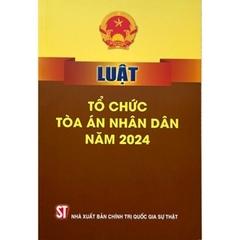 Sách - Luật Tổ Chức Tòa Án Nhân Dân Năm 2024