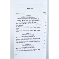 Sách - Các Chức Năng Tố Tụng Hình Sự Cơ Bản Trong Nhà Nước Pháp Quyền Xã Hội Chủ Nghĩa Việt Nam
