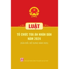 Sách - Luật Tổ Chức Tòa Án Nhân Dân Năm 2024
