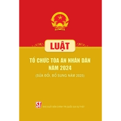 Sách - Luật Tổ Chức Tòa Án Nhân Dân Năm 2024