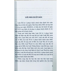 Sách - Luật Xử Lý Vi Phạm Hành Chính Năm 2012 (Sửa Đổi, Bổ Sung Năm 2020, 2022, 2024, 2025)