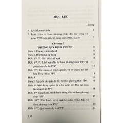 Sách - Luật Đầu Tư Theo Phương Thức Đối Tác Công Tư Năm 2020 (Sửa Đổi, Bổ Sung Năm 2024, 2025)