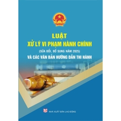 Sách Luật Xử Lý Vi Phạm Hành Chính (Sửa Đổi, Bổ Sung Năm 2025) - Các Văn Bản Quy Định Chi Tiết Và Biện Pháp Thi Hành