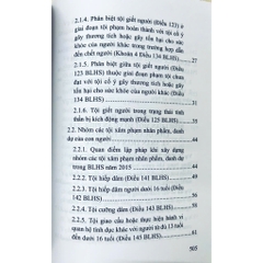 Sách - Định Tội Danh Các Tội Xâm Phạm Nhân Thân Sở Hữu Trong Luật Hình Sự - Một Số Vấn Đề Lý Luận Và Thực Tiễn