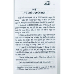 Sách - Luật Tổ Chức Quốc Hội (Sửa Đổi, Bổ Sung Năm 2025)