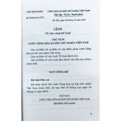 Sách - Bộ Luật Dân Sự Năm 2015