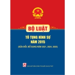 Sách Bộ Luật Tố Tụng Hình Sự (Hiện Hành) (Sửa Đổi, Bổ Sung 2021)