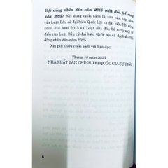 Sách - Luật Bầu Cử Đại Biểu Quốc Hội Và Đại Biểu Hội Đồng Nhân Dân Năm 2015 (Sửa Đổi, Bổ Sung Năm 2025)