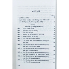 Sách - Luật Trách Nhiệm Bồi Thường Của Nhà Nước (Hiện Hành)