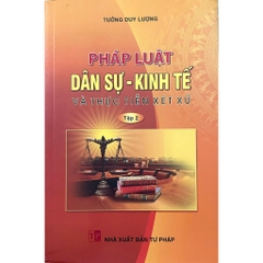 Sách - Pháp Luật Dân Sự - Kinh Tế Và Thực Tiễn Xét Xử (Tập 2)
