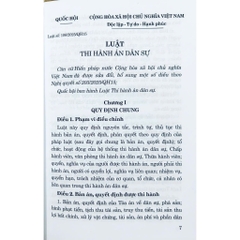 Sách - Luật Thi Hành Án Dân Sự (Hiện Hành) (Sửa Đổi, Bổ Sung Năm 2014, 2018, 2020, 2022)