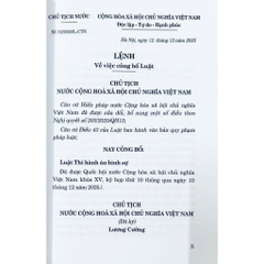 Sách Luật Thi Hành Án Hình Sự Năm 2025 (NXB Lao Động)