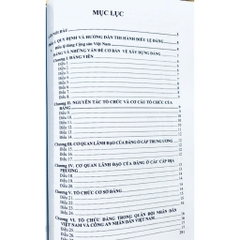 Sách - Quy Định Và Hướng Dẫn Thi Hành Điều Lệ Đảng Và Nghiệp Vụ Công Tác Đảng Viên