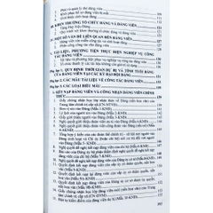 Sách - Quy Định Và Hướng Dẫn Thi Hành Điều Lệ Đảng Và Nghiệp Vụ Công Tác Đảng Viên