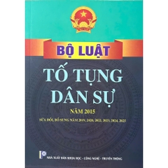 Combo 4 Cuốn Bộ Luật Hình Sự, Bộ Luật Tố Tụng Hình Sự, Bộ Luật Tố Tụng Dân Sự, Luật Tố Tụng Hành Chính (NXB KHCNTT)