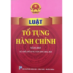 Combo 4 Cuốn Bộ Luật Hình Sự, Bộ Luật Tố Tụng Hình Sự, Bộ Luật Tố Tụng Dân Sự, Luật Tố Tụng Hành Chính (NXB KHCNTT)