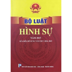 Combo 4 Cuốn Bộ Luật Hình Sự, Bộ Luật Tố Tụng Hình Sự, Bộ Luật Tố Tụng Dân Sự, Luật Tố Tụng Hành Chính (NXB KHCNTT)