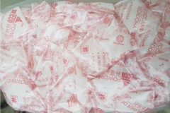 hạt chống ẩm silica gel vải đỏ