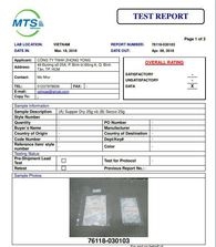 Giấy test chất lượng MTS