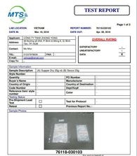 Giấy test chất lượng MTS