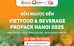 Nhựa Tiến Đức chính thức tham gia triển lãm Vietfood & Beverage - Propack Hanoi 2025