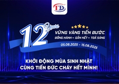 KHỞI ĐỘNG MÙA SINH NHẬT – CÙNG TIẾN ĐỨC CHÁY HẾT MÌNH