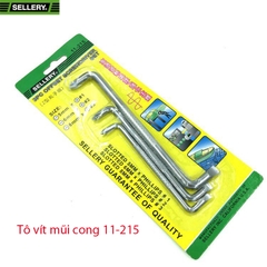 Bộ tô vít mũi cong 3 cây 11-215